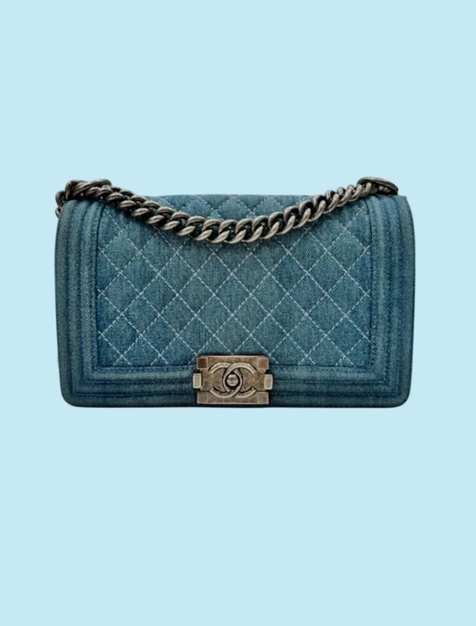 Vintage Chanel Denim Women's Bag