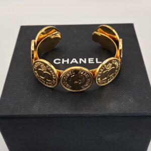 Chanel Gold Coin Bangle (90's)