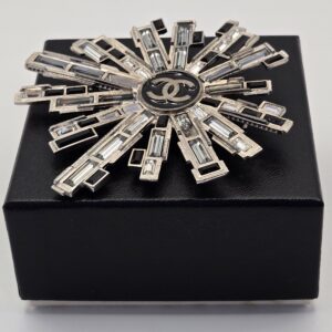 Chanel Crystal Burst Brooch 05A 3"