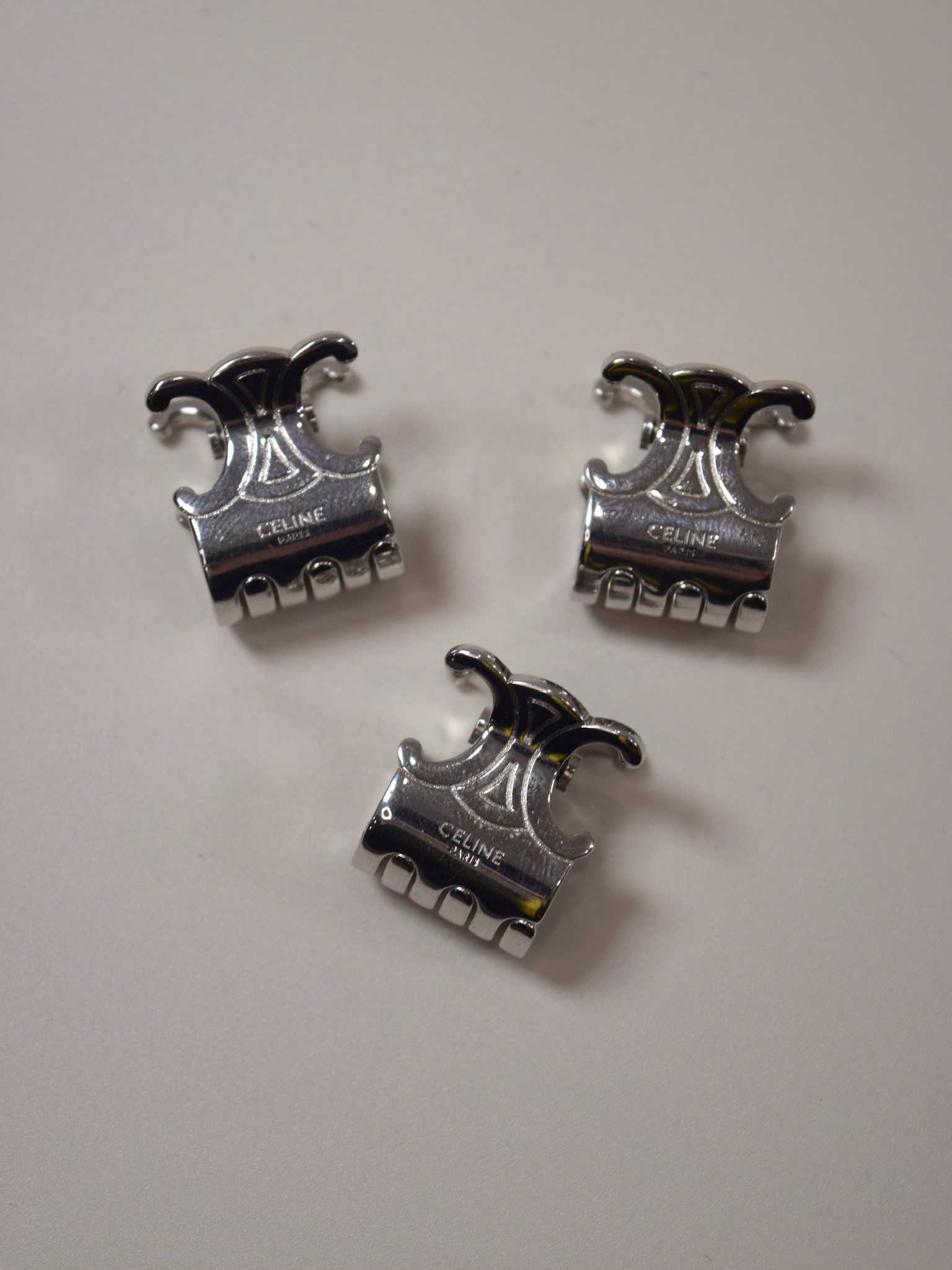 Celine Triple Set of Mini Hair Claws