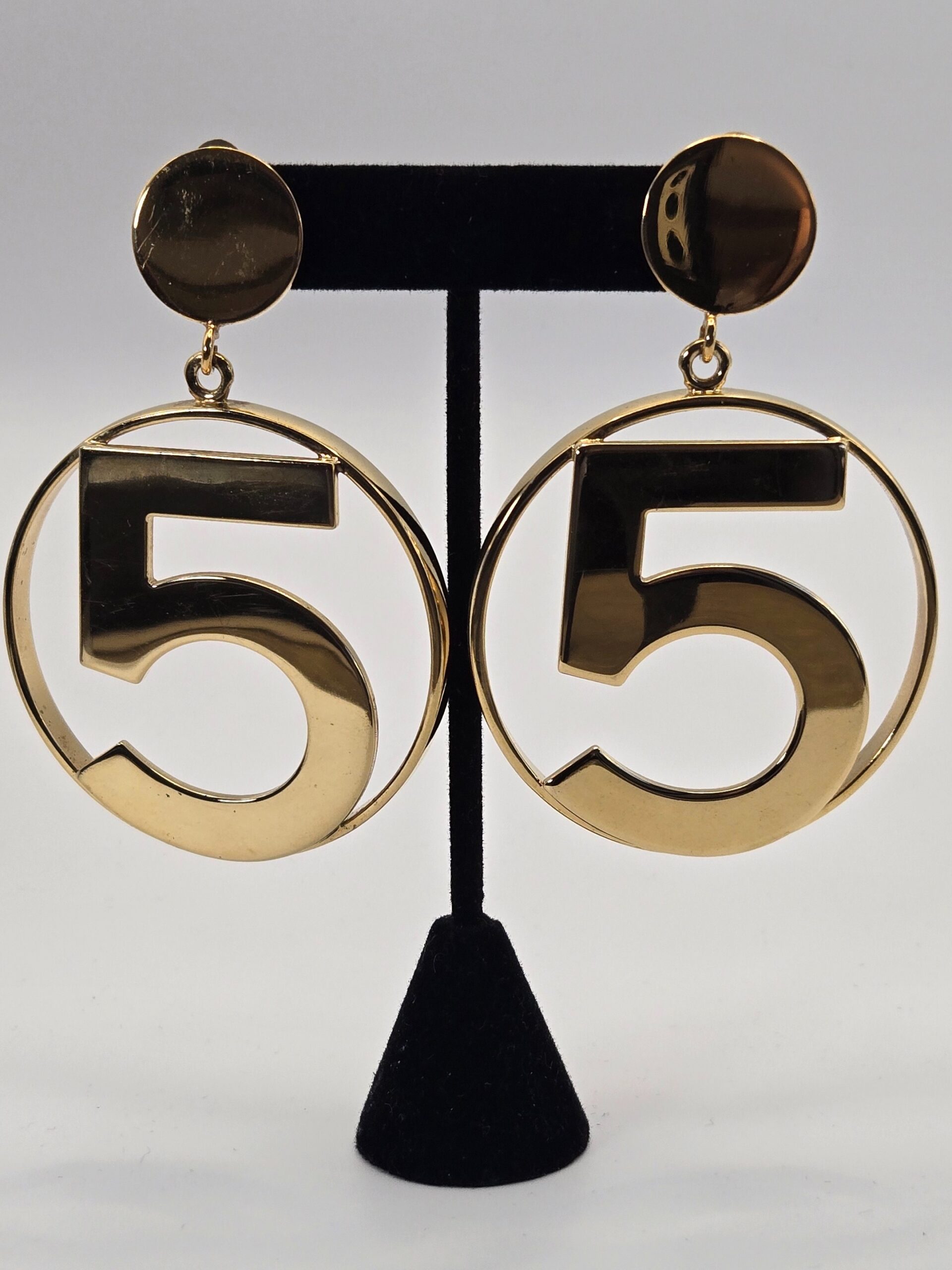 Chanel 5 Earrings 80’s