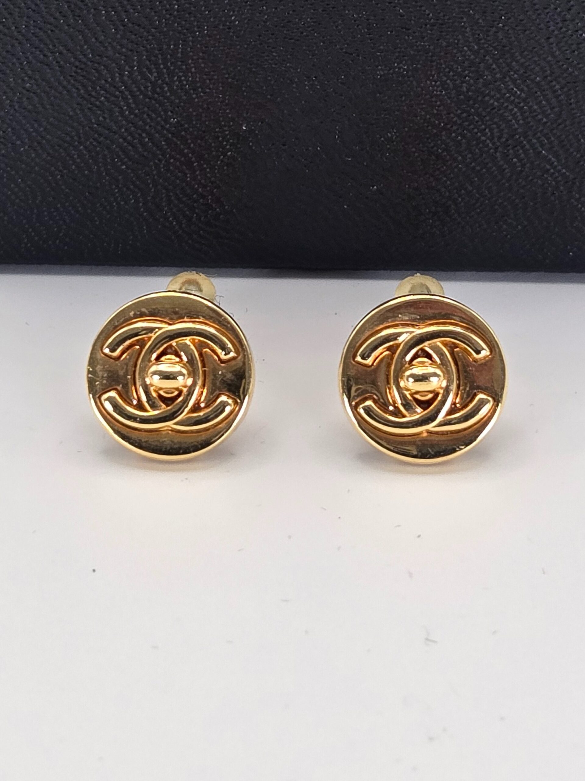 Chanel Turnlock Earrings 97A